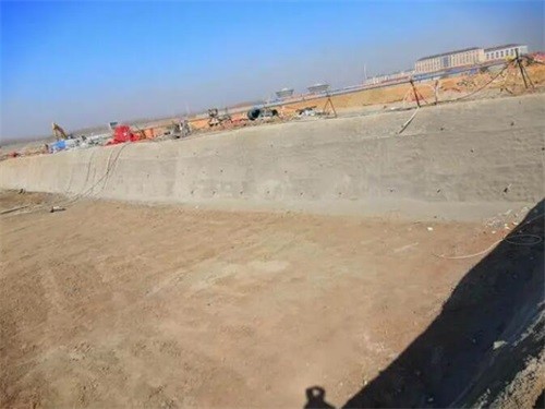 满城高铁桩基础建设